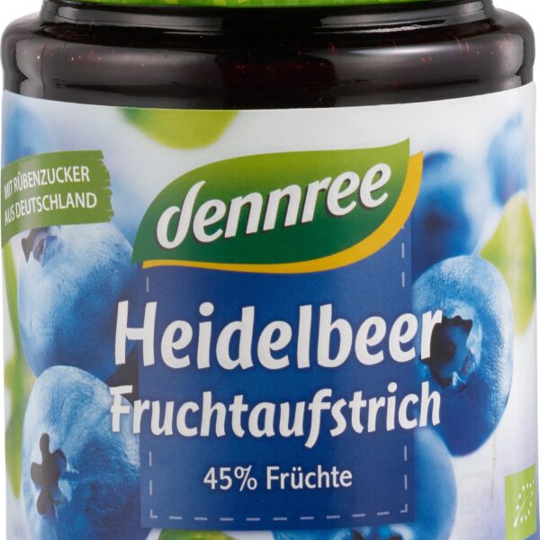 Gem de afine bio 340g Dennree