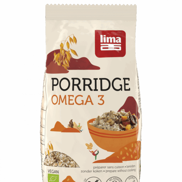 Porridge Express Omega 3 fara gluten bio 350g Lima