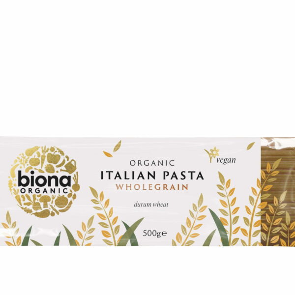 Spaghetti integrale din grau dur bio 500g Biona