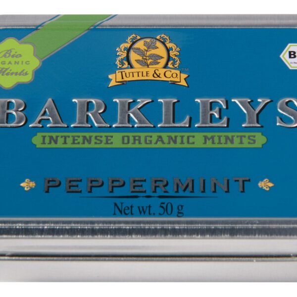 Dropsuri cu menta bio 50g Barkleys