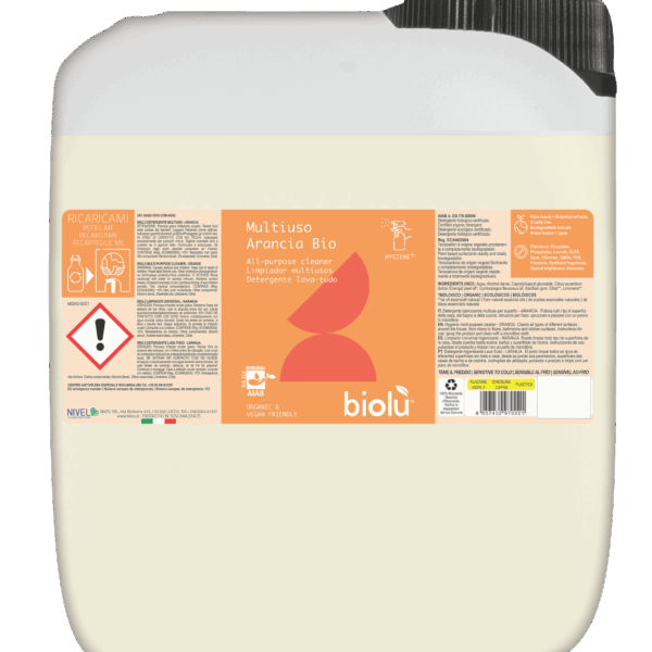 Biolu detergent ecologic universal cu ulei de portocale 5L