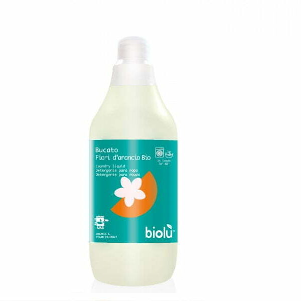 Biolu detergent ecologic pt. rufe albe si colorate portocale 1L