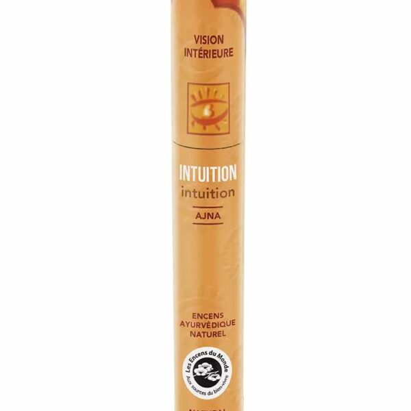Betisoare parfumate naturale ayurvedice, Intuition, 16 buc., Aromandise