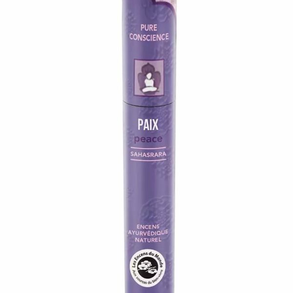 Betisoare parfumate naturale ayurvedice, Peace, 16 buc., Aromandise
