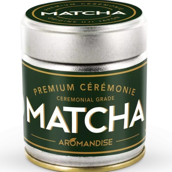 Ceai matcha premium grad ceremonial, bio, 30g, Aromandise