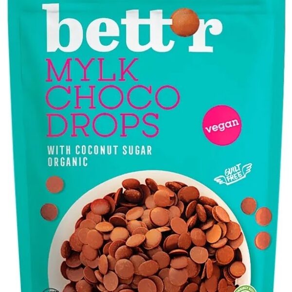 Choco drops Milk bio 200g Bettr