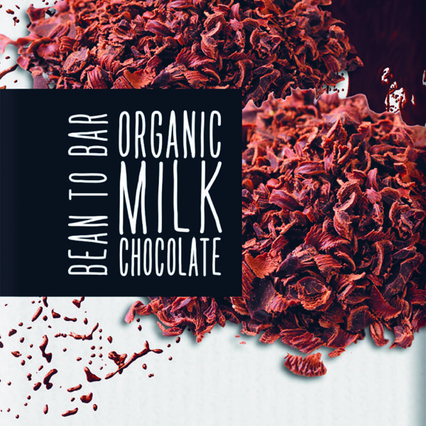 Ciocolata cu lapte, bio, 100g, Meybona