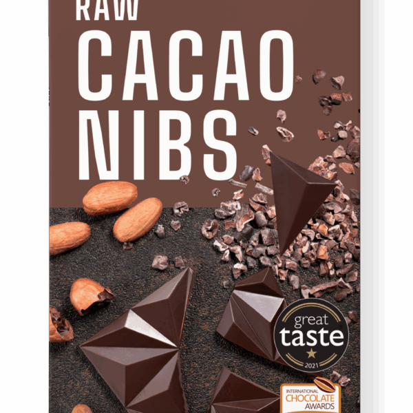 Ciocolata neagra 75% cu cacao nibs, bio, 60g, Benjamissimo