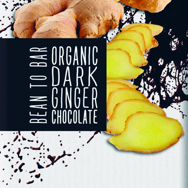 Ciocolata neagra cu ghimbir, bio, 100g, Meybona
