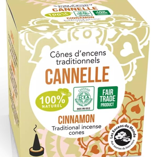 Conuri parfumate naturale - scortisoara, indiene, 12 buc., Aromandise