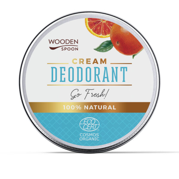 Deodorant crema Go Fresh, bio, 60ml, Wooden Spoon