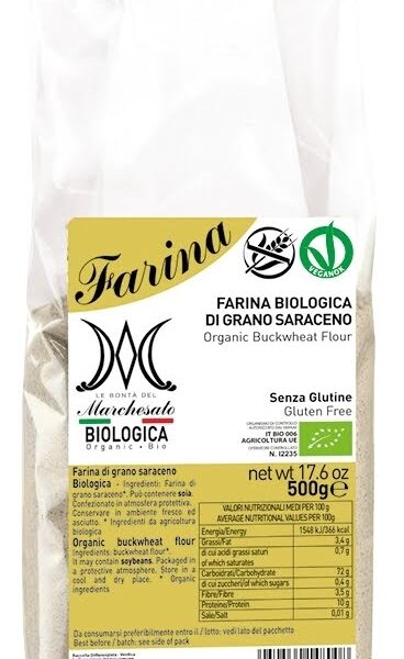 Faina de hrisca fara gluten bio 500g Marchesato