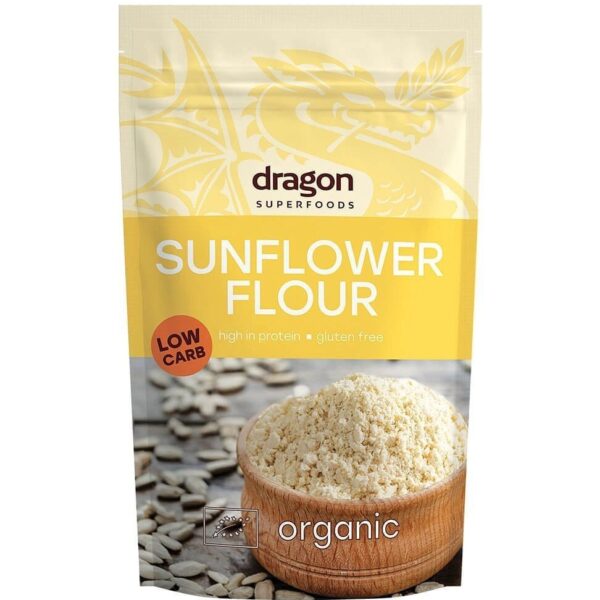 Faina de seminte de floarea soarelui fara gluten bio 200g DS