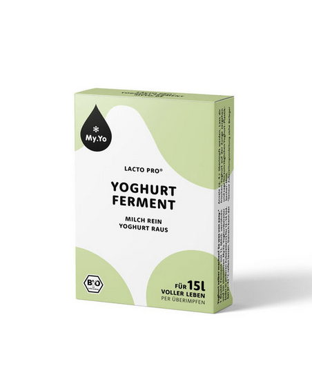 Ferment probiotic pentru iaurt bio LACTO PRO 15g My.Yo
