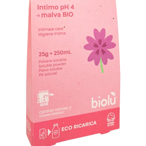 Gel ecologic pentru igiena intima cu nalba, pudra 25g, eco-refill, Biolu