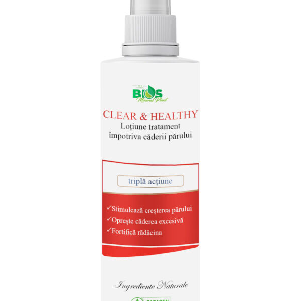 Lotiune tratament impotriva caderii parului, cu niacinamide, 200 ml, Bios Mineral Plant