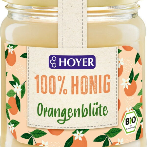 Miere din flori de portocal eco 250g HOYER
