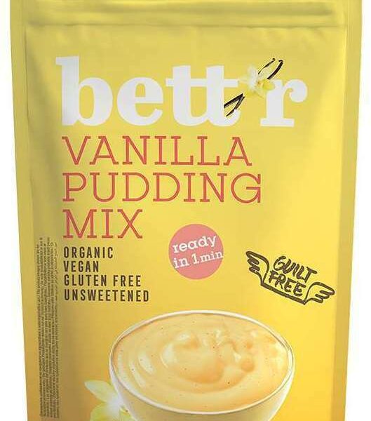 Mix pentru budinca cu vanilie bio 150g Bettr