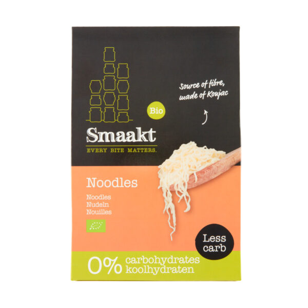 Noodles din konjac, bio, 200g, Smaakt
