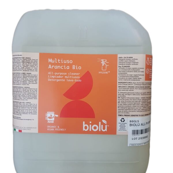 Biolu detergent ecologic universal cu ulei de portocale 20L