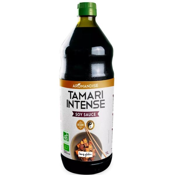 Sos de soya Tamari intens bio 1 L, Aromandise