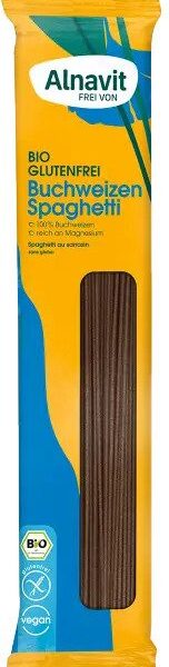 Spaghetti din hrisca fara gluten, bio, 250g Alnavit