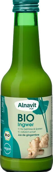 Suc de ghimbir bio 200ml Alnavit