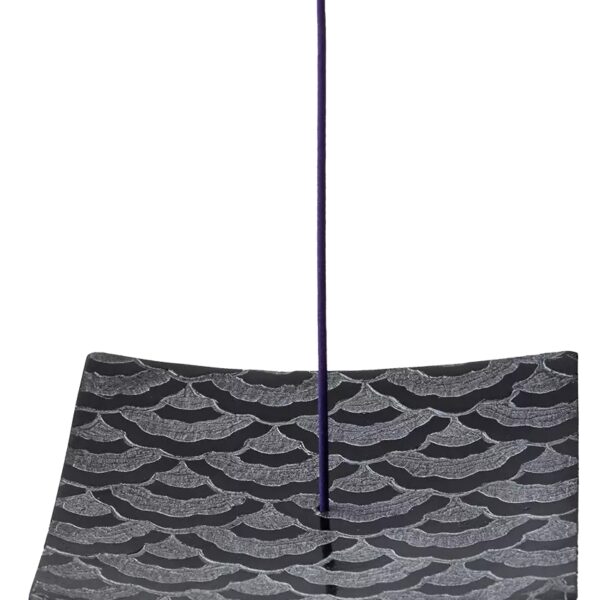 Suport pentru betisoare parfumate, din piatra, Kare, Aromandise