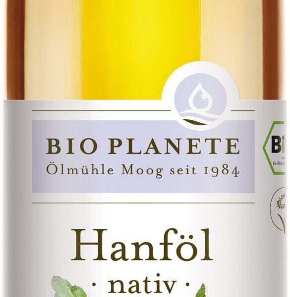 Ulei de canepa nativ bio 250ml Bio Planete