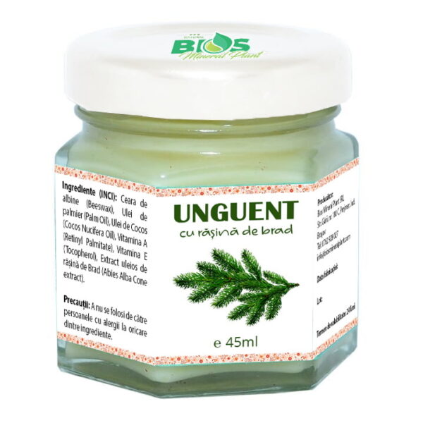 Unguent cu rasina de brad, 45ml, Bios Mineral Plant
