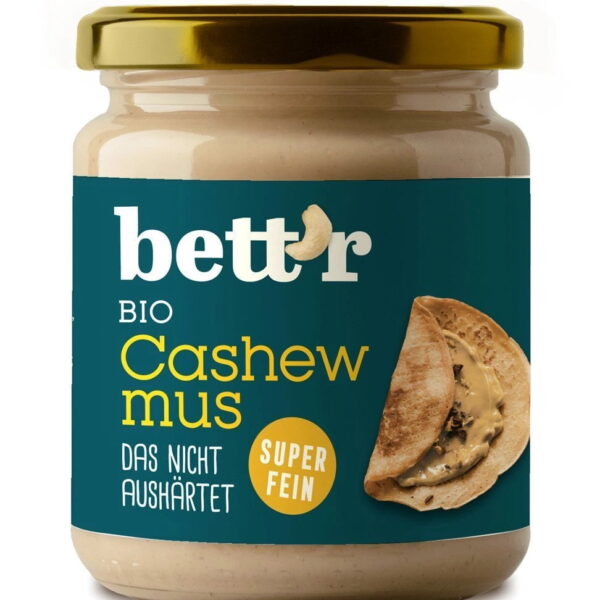 Unt de caju bio 250g Bettr