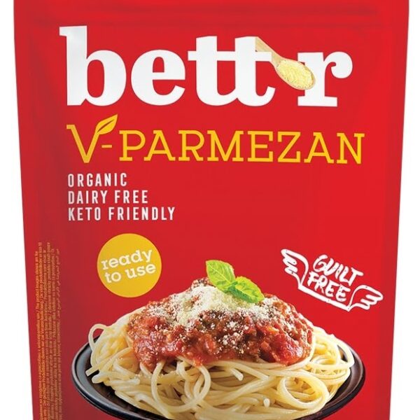 V-parmezan inlocuitor de parmezan, bio, vegan 150g, Bettr