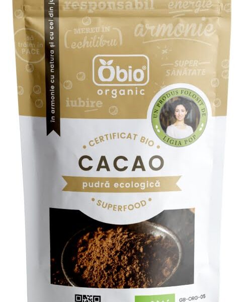 Cacao pudra raw eco 125g Obio