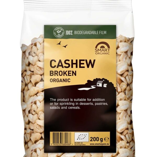 Caju crud eco 200g Smart Organic