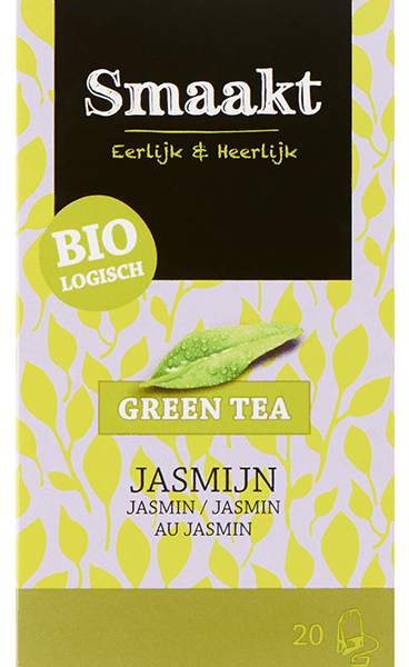 Ceai verde cu iasomie bio 20 plicuri Smaakt