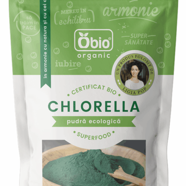 Chlorella pulbere eco 125g Obio