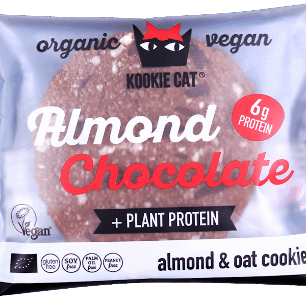 Cookie cu migdale si ciocolata neagra, fara gluten, eco 50g