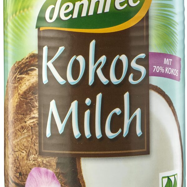 Lapte de cocos bio 400ml Dennree