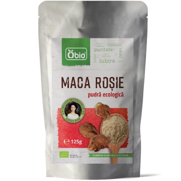 Maca rosie pudra eco 125g OBIO