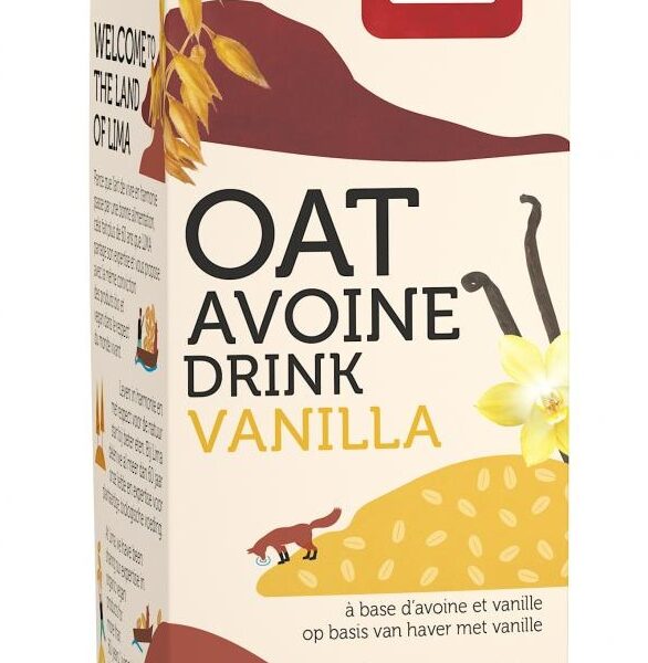 Bautura vegetala de ovaz cu vanilie eco 1L Lima