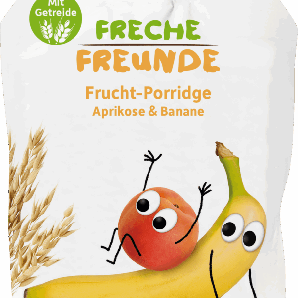 Porridge de ovaz cu caise si banane eco 100g Erdbar