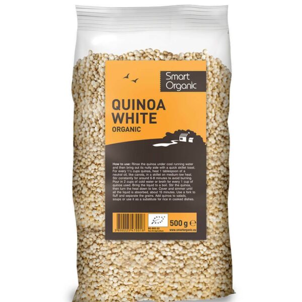 Quinoa alba eco 500g Smart Organic