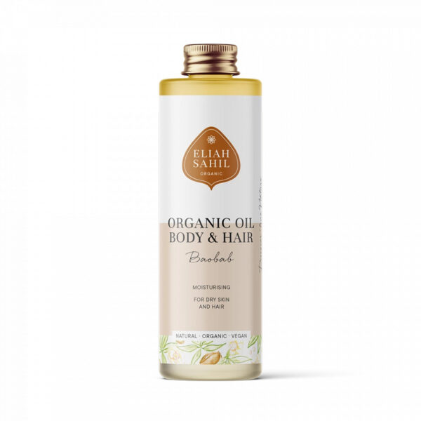Ulei de baobab pentru față, corp si par bio 100ml Eliah Sahil