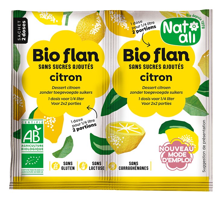 Budinca de lamaie bio 2 buc x 5g 10g Nat-ali