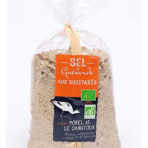 Sare de mare cu ciuperci Shiitake bio 250g Morel et Le Chantoux