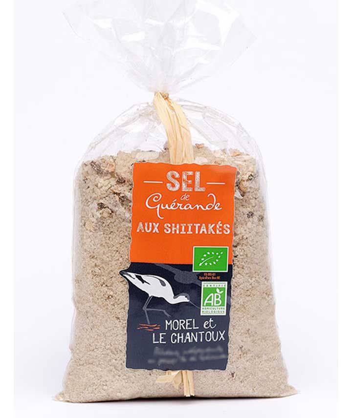 Sare de mare cu ciuperci Shiitake bio 250g Morel et Le Chantoux