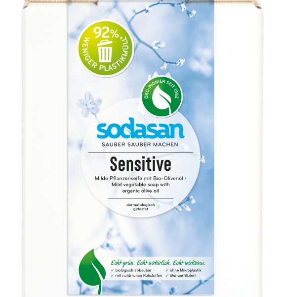 Sapun lichid sensitiv ecologic 5l Sodasan