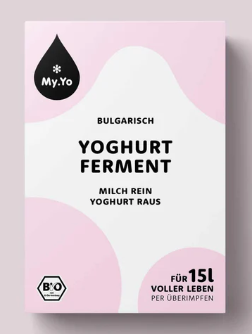 Ferment probiotic pentru iaurt bulgaresc bio 15g My.Yo