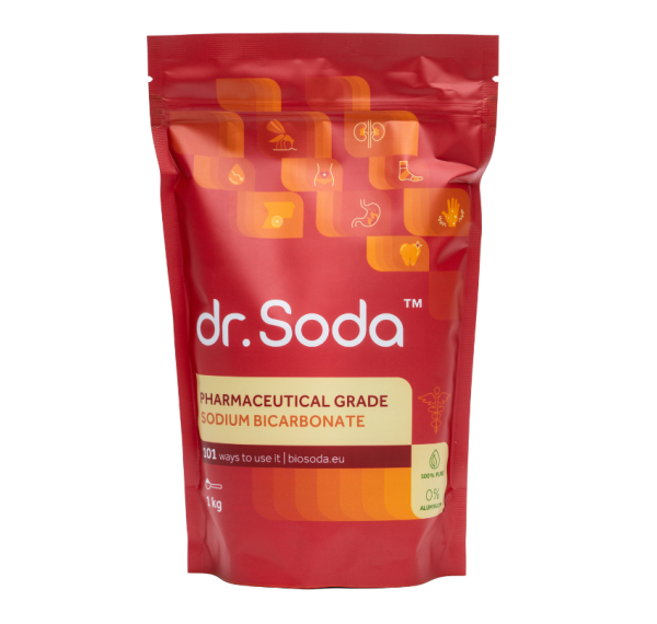 Bicarbonat de sodiu - grad farmaceutic 1kg Dr. Soda