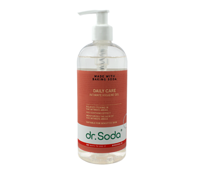 Gel de curatare intima cu bicarbonat de sodiu 400ml Dr. Soda